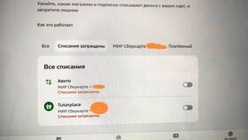 Как отменить подписку TutorPlace через Сбербанк в Инканто